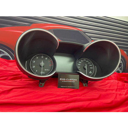 Prodotti e installazioni automotive ENG-Custom - Conta KM TFT 7" Alfa Romeo Stelvio Quadrifoglio