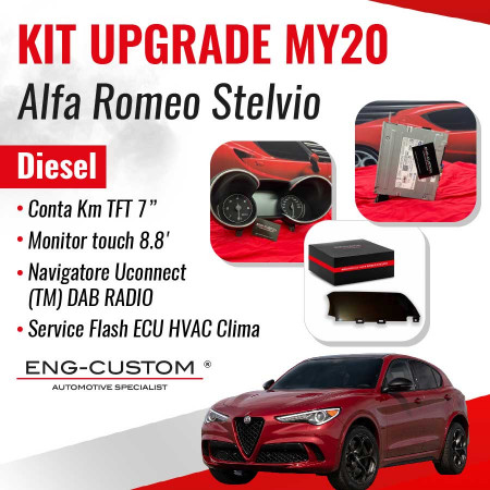 ENG-Custom automotive products and installations - MY20 Alfa Romeo Stelvio upgrade kit