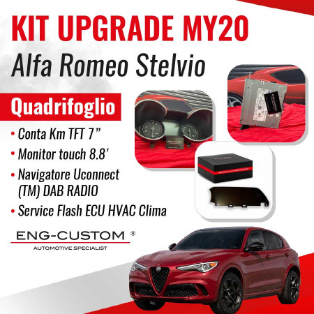 ENG-Custom automotive products and installations - MY20 Alfa Romeo Stelvio upgrade kit