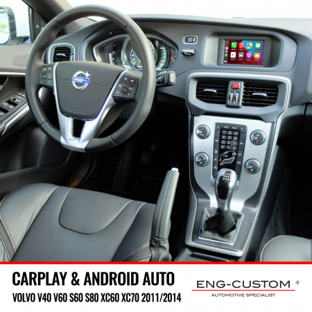Prodotti e installazioni automotive ENG-Custom - Volvo V40 V60 S60 S80 XC60 XC70 Apple Carplay Android Auto Mirror Link