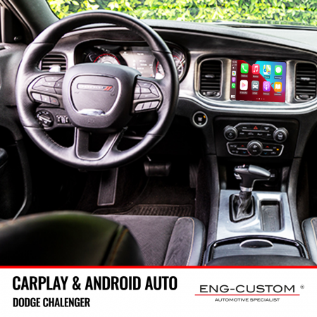 Prodotti e installazioni automotive ENG-Custom - Dodge Chalenger Apple Carplay Android Auto Mirror Link