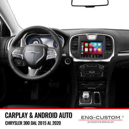 Automotive Products and Installations ENG-Custom - Chrysler 300 Apple Carplay Android Auto Mirror Link