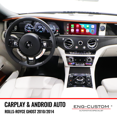 Prodotti e installazioni automotive ENG-Custom - Rolls-Royce Ghost 2010-2014 Apple Carplay Android Auto Mirror Link