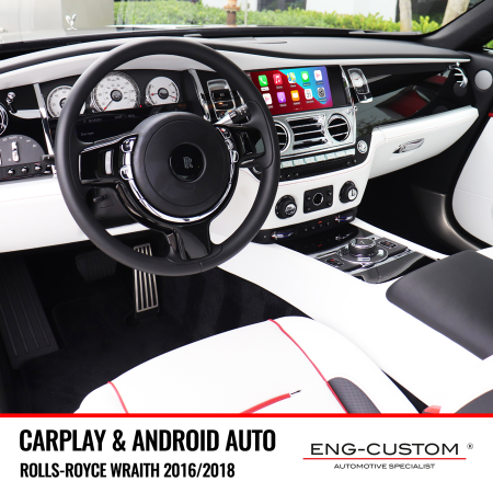 Prodotti e installazioni automotive ENG-Custom - Rolls-Royce Wraith 2016-2018 Apple Carplay Android Auto Mirror Link