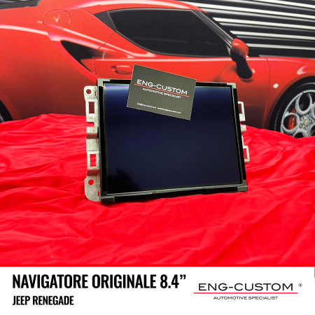 Prodotti e installazioni automotive ENG-Custom - Navigatore Originale Jeep Renegade 8.4"