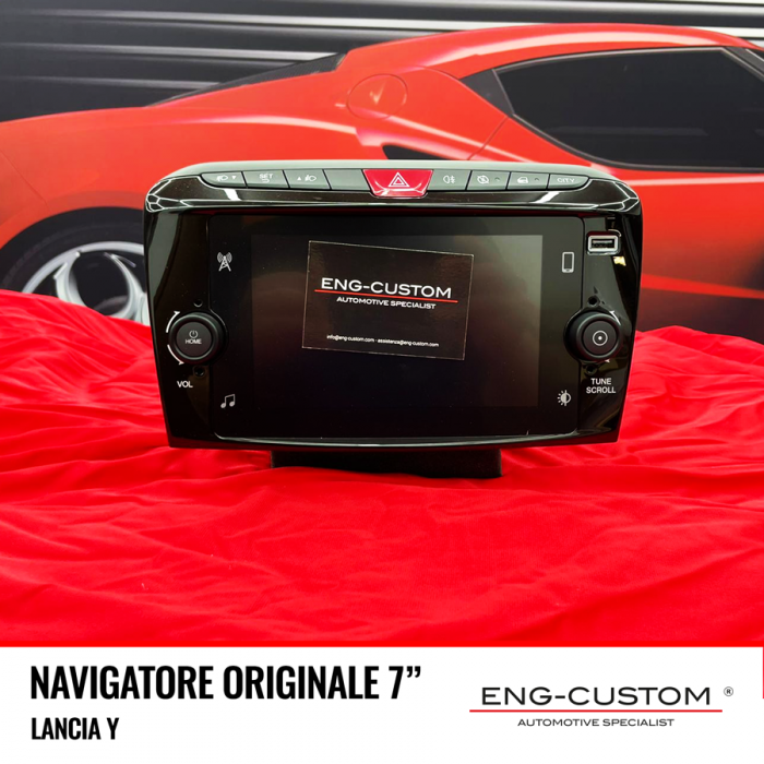 Prodotti e installazioni automotive ENG-Custom - Navigatore Originale Lancia Y 7"