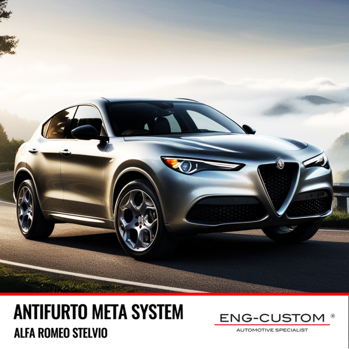 Prodotti e installazioni automotive ENG-Custom - Antifurto Meta System Alfa Romeo Stelvio