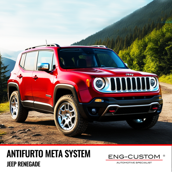 Prodotti e installazioni automotive ENG-Custom - Antifurto Meta System Jeep Renegade