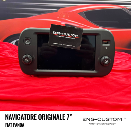 Automotive products and installations ENG-Custom - Original Fiat Panda 7" navigator