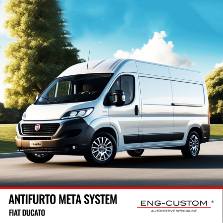 Prodotti e installazioni automotive ENG-Custom - Antifurto Meta System Fiat Ducato