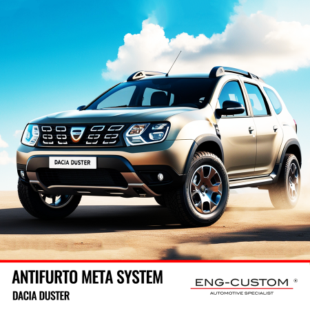 Prodotti e installazioni automotive ENG-Custom - Antifurto Meta System Dacia Duster