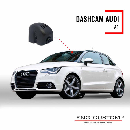 Prodotti e installazioni automotive ENG-Custom - Audi A1 Dashcam