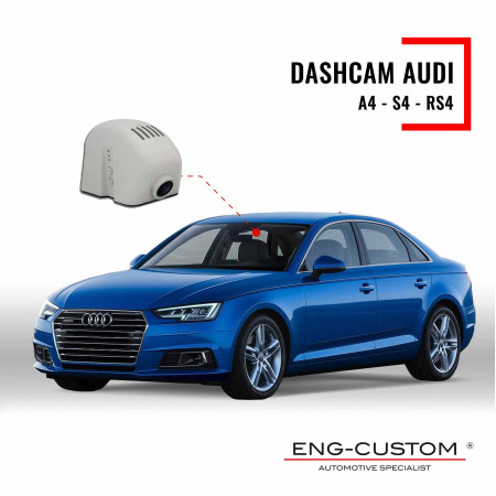 Audi A4 Dashcam - Installazioni ENG-Custom Personalizza l'auto