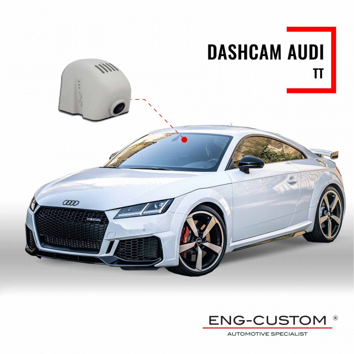 Prodotti e installazioni automotive ENG-Custom - Audi TT Dashcam