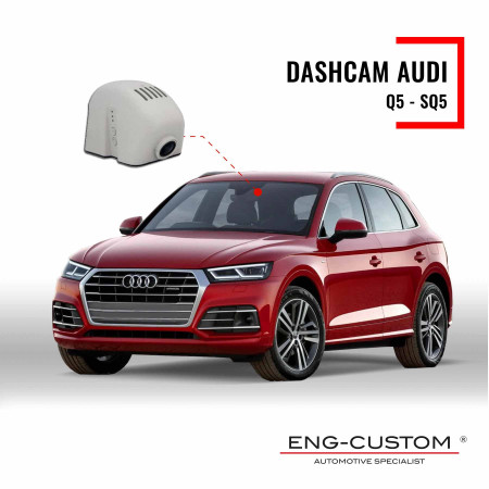 ENG-Custom automotive products and installations - Audi Q5 Dashcam