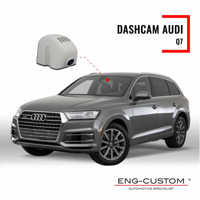 ENG-Custom automotive products and installations - Audi Q7 Dashcam