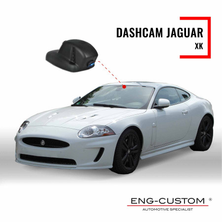 Prodotti e installazioni automotive ENG-Custom - Jaguar XK Dashcam