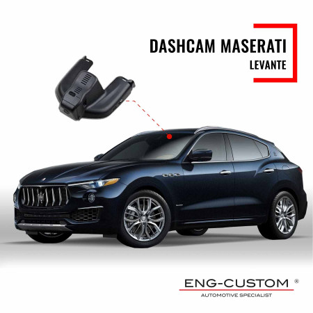 Prodotti e installazioni automotive ENG-Custom - Maserati Levante Dashcam