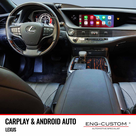 Lexus CarPlay Android Auto Mirror Link - Installazioni ENG-Custom personalizza l'auto