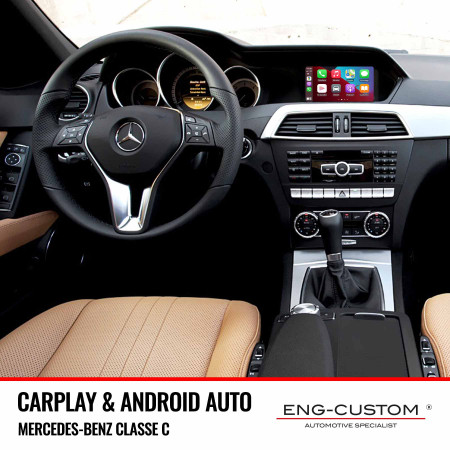 Mercedes CarPlay Android Auto Mirror Link - Installazioni ENG-Custom personalizza l'auto