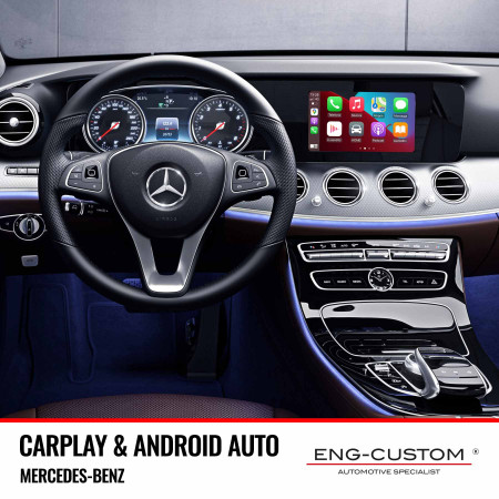 Automotive Products and Installations ENG-Custom - Mercedes Apple Carplay Android Auto Mirror Link