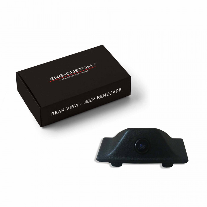 ENG-Custom automotive products and installations - Jeep Renegade rear view camera