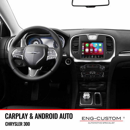 Chrysler 300 CarPlay Android Auto Mirror Link - Installazioni ENG-Custom personalizza l'auto