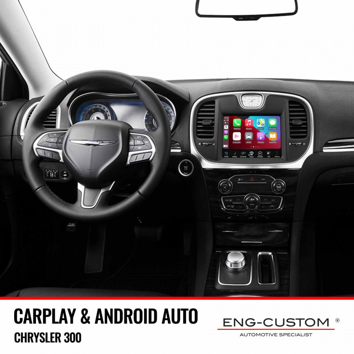 Automotive Products and Installations ENG-Custom - Chrysler 300 Apple Carplay Android Auto Mirror Link