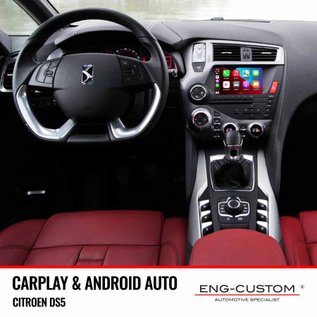 Citroen DS5 CarPlay Android Auto Mirror Link - Installations ENG-Custom customize the car