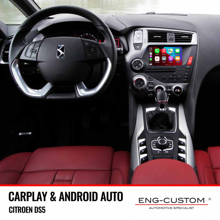 Citroen DS5 CarPlay Android Auto Mirror Link - Installations ENG-Custom customize the car