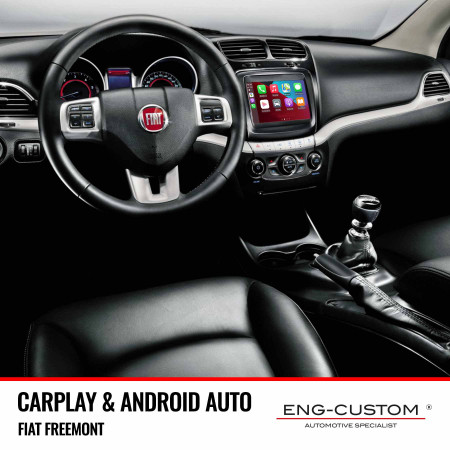 Fiat Freemont CarPlay Android Auto Mirror Link -Installations ENG-Custom customize the car