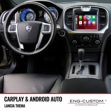 Lancia Thema CarPlay Android Auto Mirror Link - Installations ENG-Custom customize the car