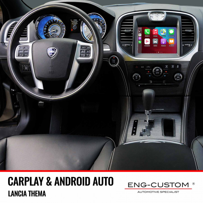 Automotive Products and Installations ENG-Custom - Lancia Thema Apple Carplay Android Auto Mirror Link