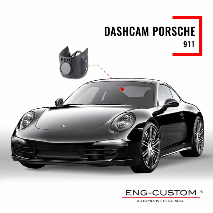 Prodotti e installazioni automotive ENG-Custom - Porsche 911 Dashcam