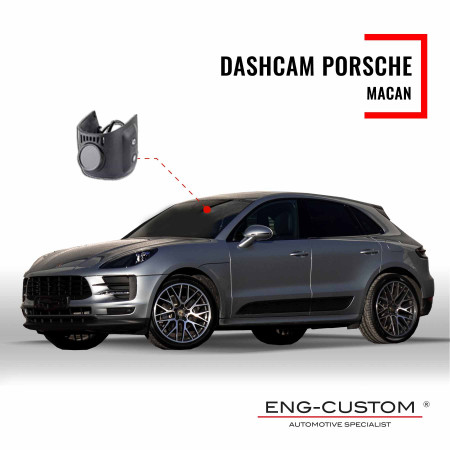 Prodotti e installazioni automotive ENG-Custom - Porsche Macan Dashcam