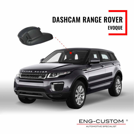 Prodotti e installazioni automotive ENG-Custom - Range Rover Evoque Dashcam