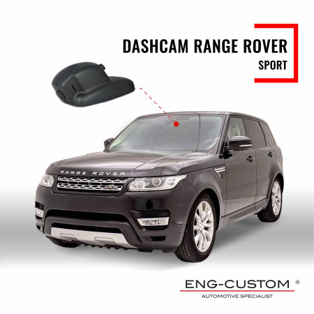 Prodotti e installazioni automotive ENG-Custom - Range Rover Sport Dashcam