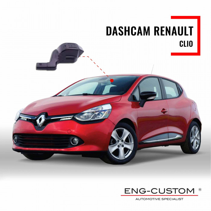 ENG-Custom automotive products and installations - Renault Clio Dashcam