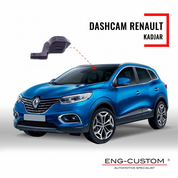 Renault Kadjar Dashcam - Installazioni ENG-Custom personalizza l'auto