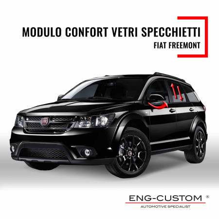 ENG-Custom automotive products and installations - Fiat Freemont window-mirror comfort module