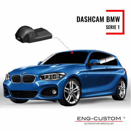 ENG-Custom automotive products and installations - BMW serie 1 Dashcam