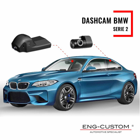 ENG-Custom automotive products and installations - BMW serie 2 Dashcam