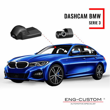 Prodotti e installazioni automotive ENG-Custom - BMW serie 3 Dashcam