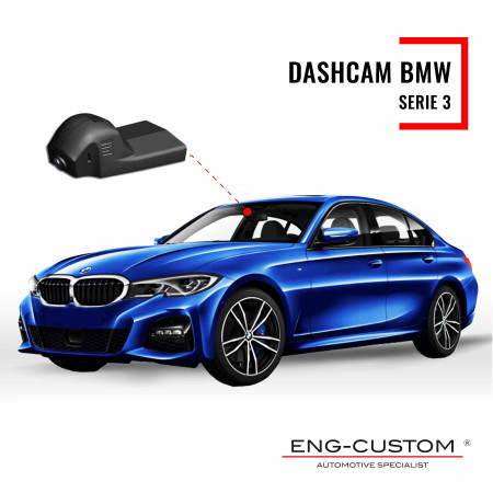 Prodotti e installazioni automotive ENG-Custom - BMW serie 3 Dashcam
