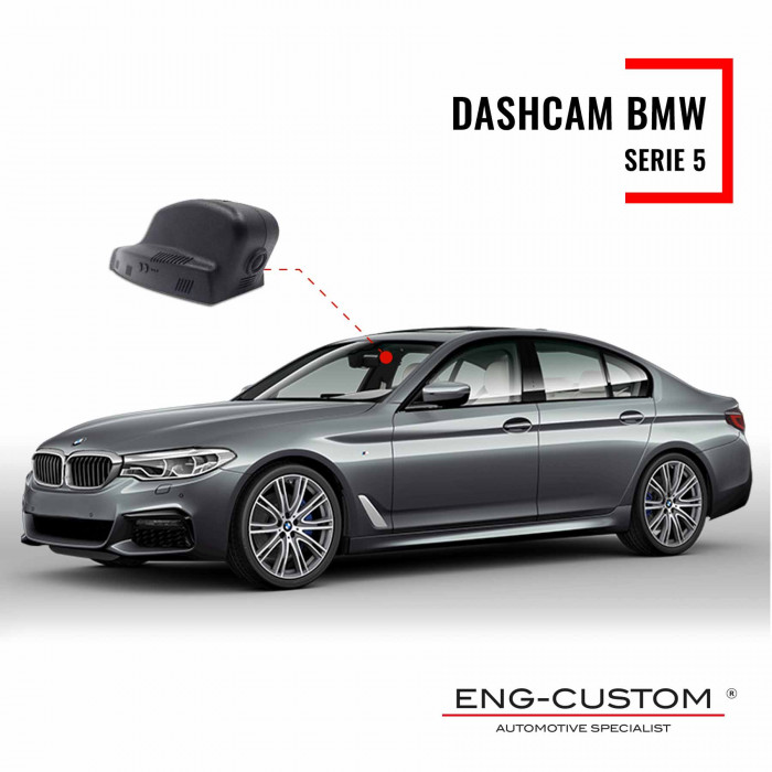 ENG-Custom automotive products and installations - BMW serie 5 Dashcam