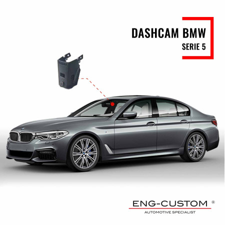 Prodotti e installazioni automotive ENG-Custom - BMW serie 5 Dashcam