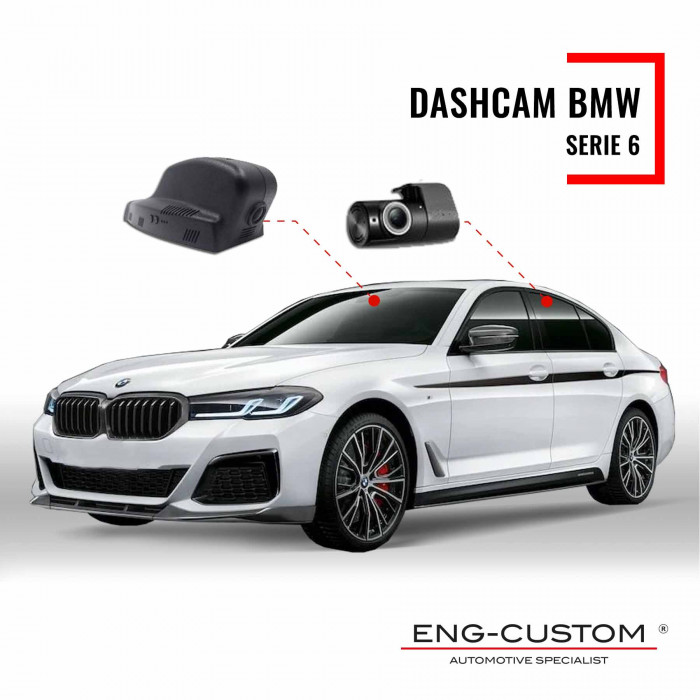 BMW Serie 6 Dashcam - Installazioni ENG-Custom personalizza l'auto