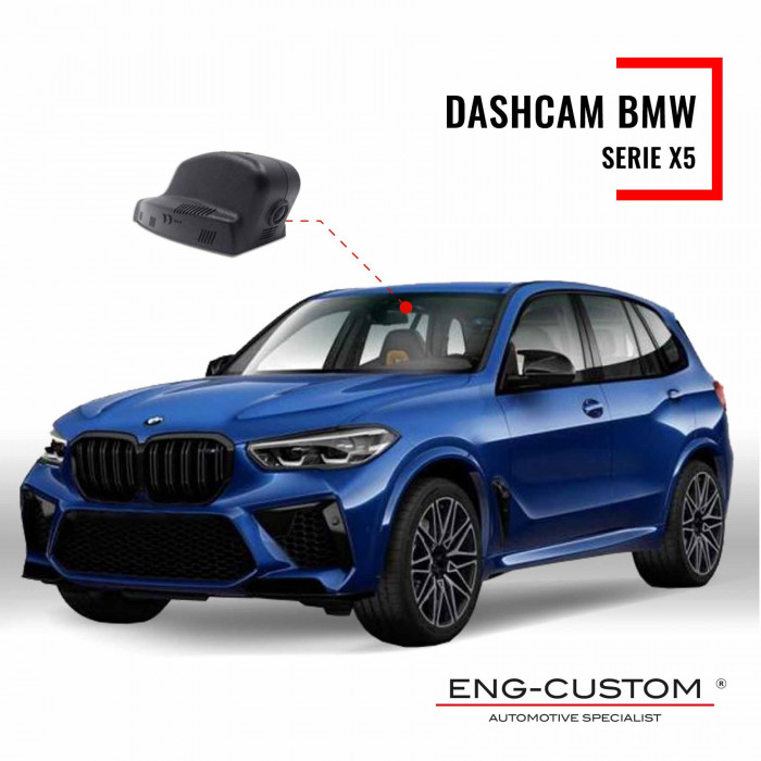 Prodotti e installazioni automotive ENG-Custom - BMW serie X5 Dashcam