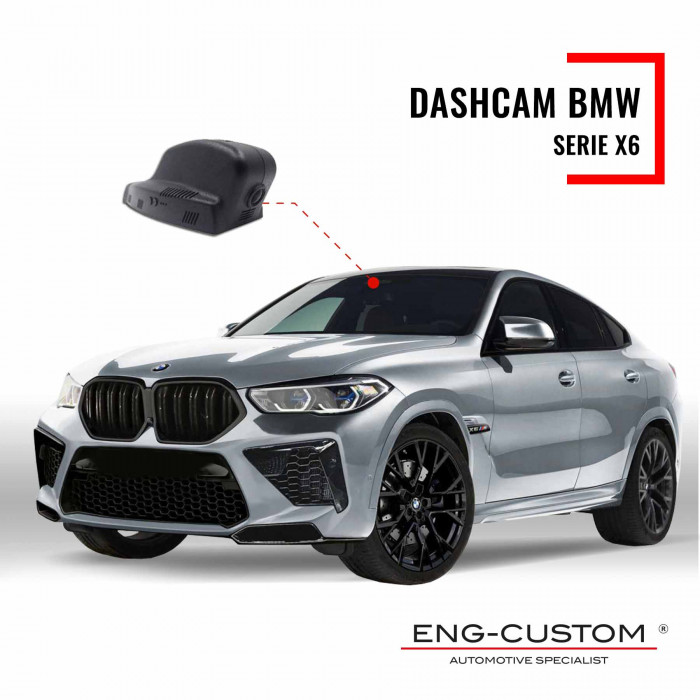 ENG-Custom automotive products and installations - BMW serie X6 Dashcam