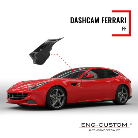 Prodotti e installazioni automotive ENG-Custom - Ferrari FF Dashcam